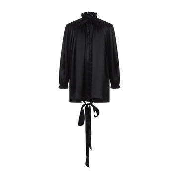 Balenciaga Lace Up Blouse Women