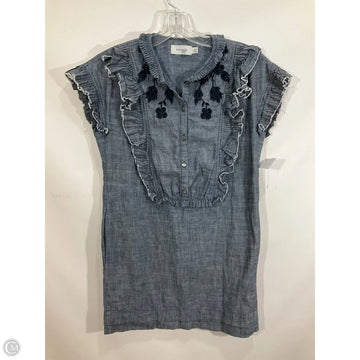 Dress Designer By Coach In Blue Denim, Size: 2