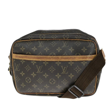 Louis Vuitton Reporter Pm  Canvas Shoulder Bag