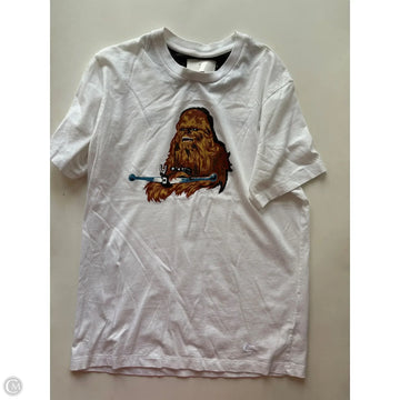 Top Short Sleeve Designer By Coach In White, Size: S