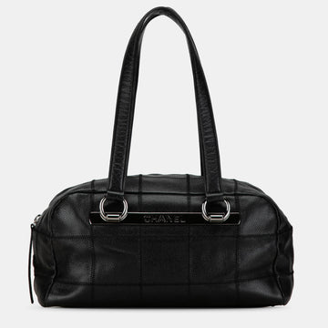 Choco Bar Caviar East West Bowler Bag