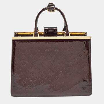 Amarante Monogram Vernis Deesse GM Bag