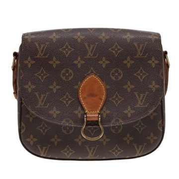 Louis Vuitton Saint Cloud  Leather Shoulder Bag
