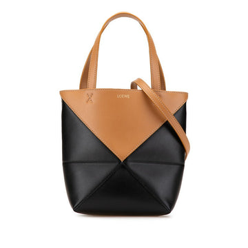 Loewe Leather Puzzle Fold Tote 2way Bag
