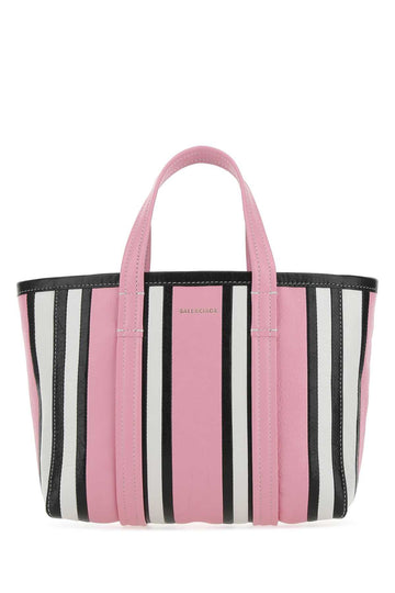 Balenciaga Women Multicolor Leather Small Barbes Shopping Bag