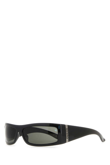 Gucci Men Black Acetate Sunglasses