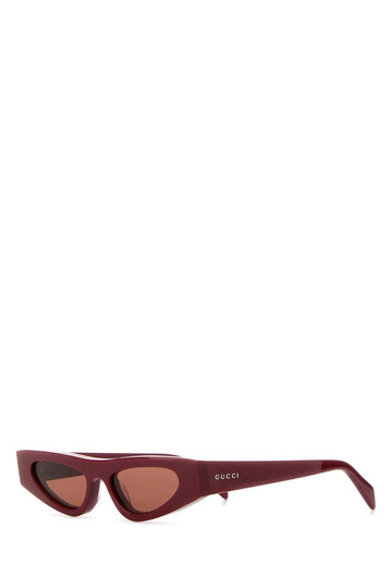 Gucci Women Tiziano Red Acetate Sunglasses
