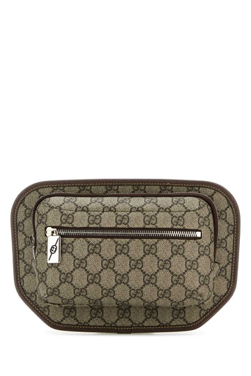 Gucci Men Gg Supreme Fabric Belt Bag