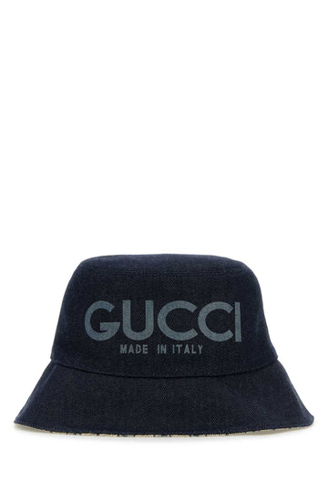 Gucci Unisex Denim Bucket Hat