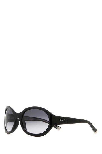 Gucci Women Black Acetate Sunglasses