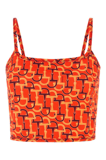 Gucci Women Printed Cotton Top