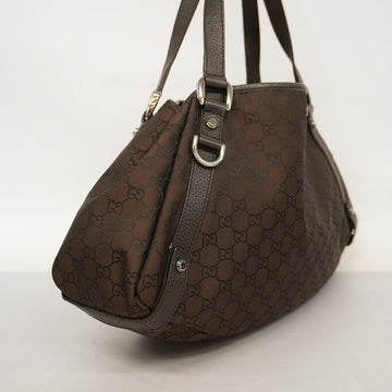 GUCCI  Shoulder Bag EC Nylon 143743 Women's Nylon Brown