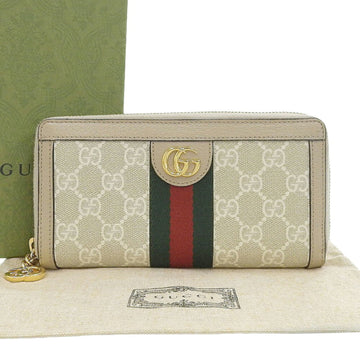 GUCCI Ophidia EC Supreme Marmont Round Long Wallet 523154 1147