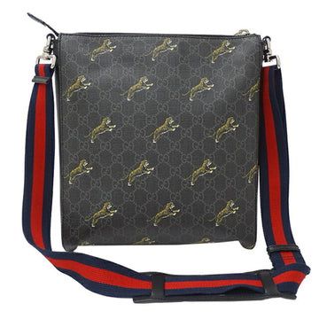 GUCCI Bag Men's CS Supreme Shoulder Black 474137 Tiger