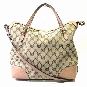 GUCCI EC canvas 353120 2way bag handbag shoulder ladies