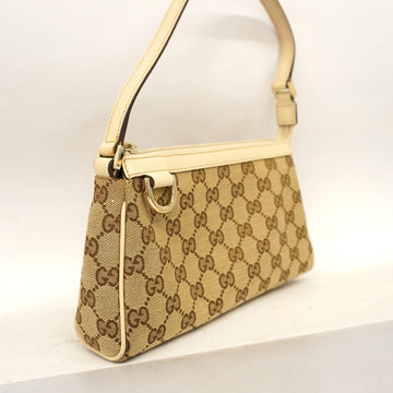 GUCCI  EC Canvas Pouch 145750 Women's Pouch Beige,Ivory
