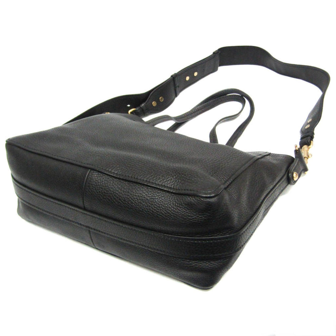 Christian Dior Women's Leather Shoulder Bag,Tote Bag Black
