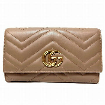 GUCCI EC Marmont 443436 Long Wallet Bi-fold for Women