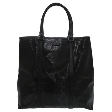 Gucci EC Imprime 223668 PVC Black Tote Bag 0672GUCCI