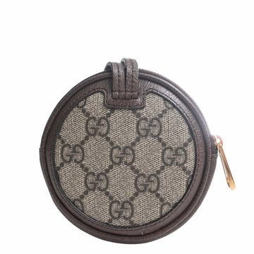 GUCCI EC Supreme Ophidia Shoulder Bag 625552 Beige Brown Women's