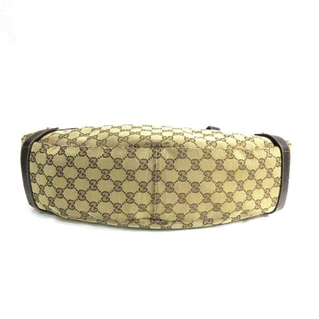 GUCCI EC canvas 130736 brown bag tote ladies