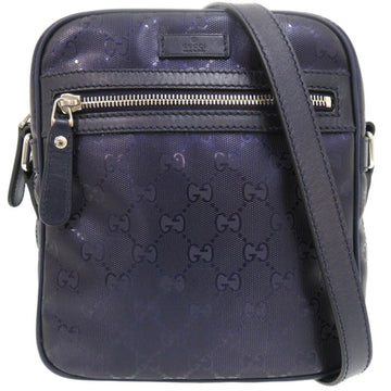 Gucci EC Imprime Shoulder Bag Crossbody 233268 497717 PVC Purple 0470GUCCI