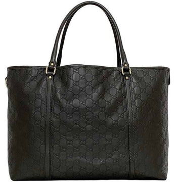 Gucci Tote Bag f-21293 Brown Shima 265696 Leather GUCCI EC Unisex Handbag