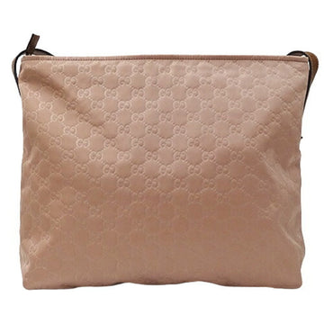 GUCCI bag ladies shoulder EC nylon pink 308840
