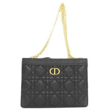 Christian Dior Cannage Shoulder Bag Calf Leather Women's CHRISTIAN DIOR
