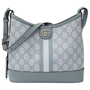 GUCCI Women's Shoulder Bag Ophidia EC Supreme Dusty Blue 781402 Light