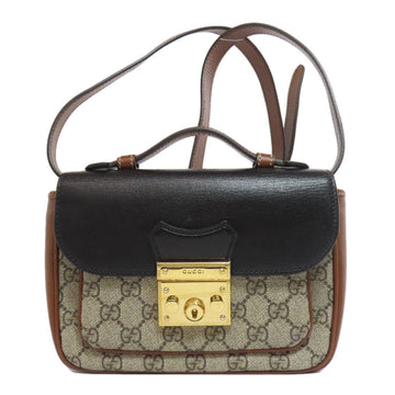 GUCCI 658487 EC Supreme Shoulder Bag for Women