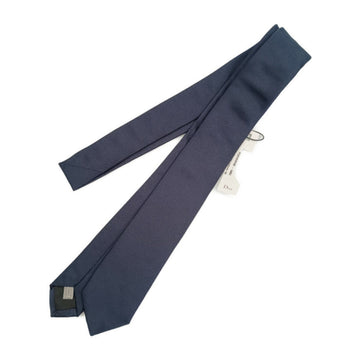 Christian Dior Dior tie PUS1010100-540U Blue Marine 100% silk men's narrow