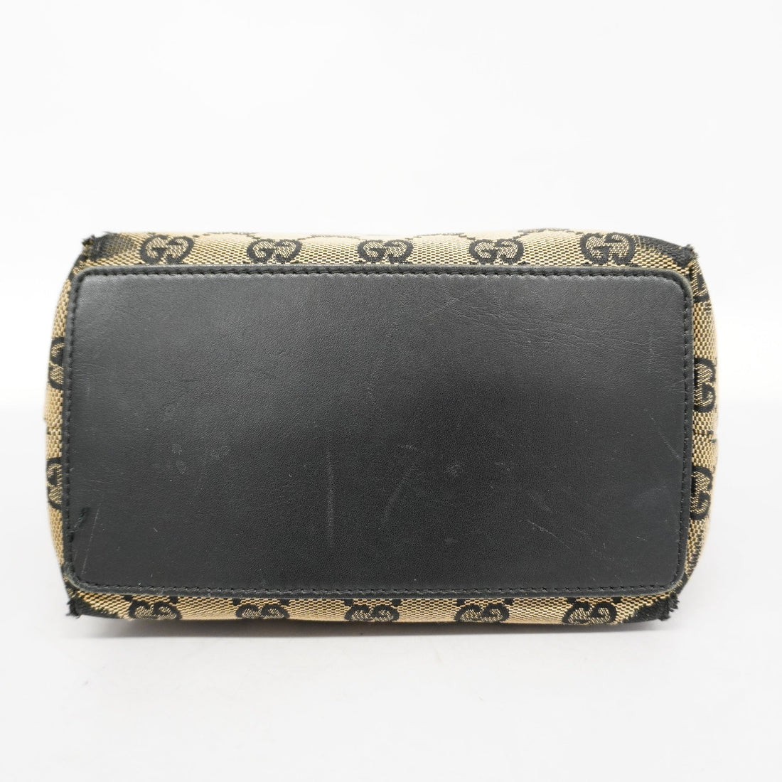 GUCCI  EC Canvas Tote Bag 002 1099 Women's EC Canvas Handbag,Tote Bag Black