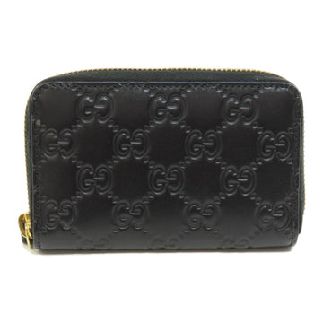 Gucci 447939 EC Shima Business Card Holder/Card Case Leather Women's GUCCI