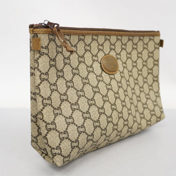 GUCCI  Clutch Bag Women's EC Plus Clutch Bag Beige
