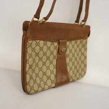 GUCCI  Handbag 67 02 021 Women's EC Supreme Beige,Brown