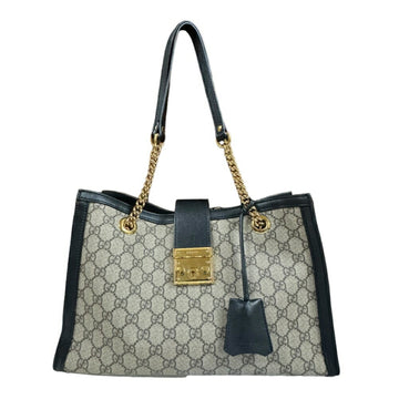 Gucci EC Supreme Shoulder Bag Canvas 479197 Brown Women's GUCCI