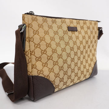 GUCCI  Shoulder Bag 114273 Women's EC Canvas Shoulder Bag Beige,Brown