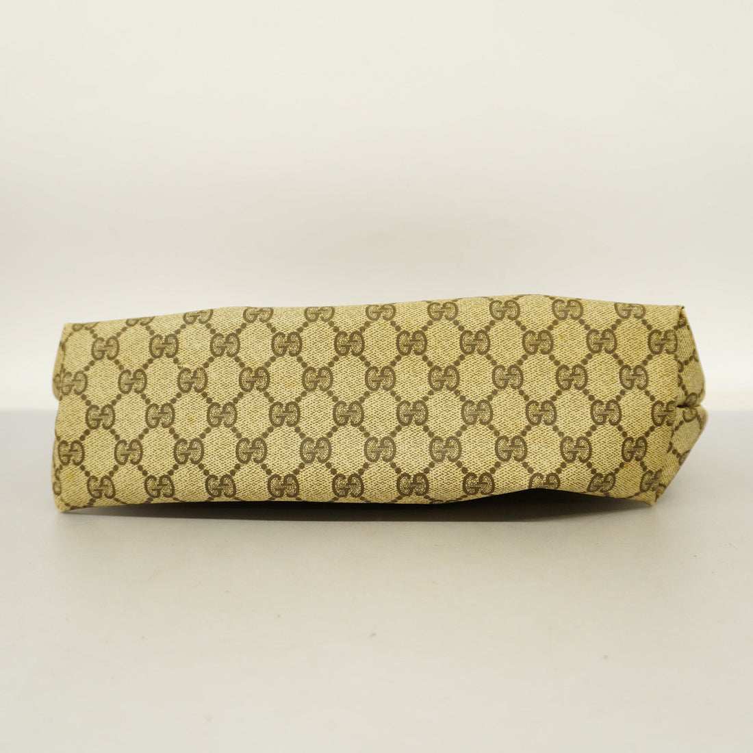 GUCCI  Sherry Line Tote Bag Women's EC Supreme Tote Bag Beige