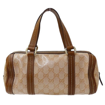 GUCCI Bag Women's EC Crystal Hysteria Handbag Pink Brown 181485 Ribbon