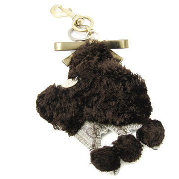 Gucci EC Supreme Guccioli Poodle Lulu Keyring (Beige,Brown,Dark Brown)