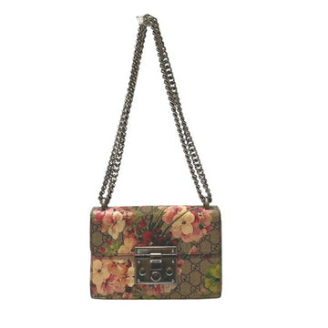 GUCCI EC Supreme 409487 Flora Chain Bag Shoulder for Women