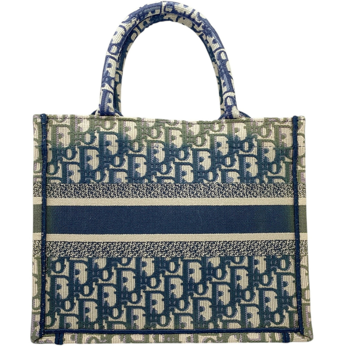 Christian Dior Tote Bag Book Small Canvas Navy Khaki Pink Beige Women's Handbag