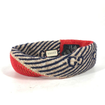 GUCCI Gucci Glitter EC Headband Hairband Wool Nylon Women's Multicolor