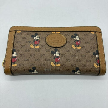 GUCCI x Disney EC Supreme Mickey Mouse Zip Around Wallet 602532 Gucci