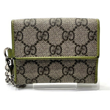 GUCCI EC Supreme 256442 Tri-fold Wallet for Women