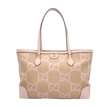 Gucci Jumbo EC Tote Bag Canvas 631685 Pink Women's GUCCI