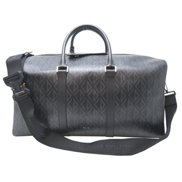 Christian Dior Rango 50 Men's Boston Bag PVC Black