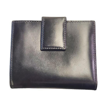 GUCCI CS Marmont Leather Double Hook Bifold Wallet 035 2888 2240 Black