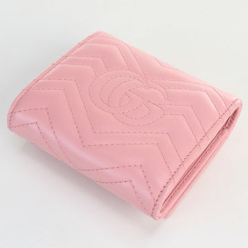 GUCCI Bifold Wallet EC Marmont 598629 Leather Ladies